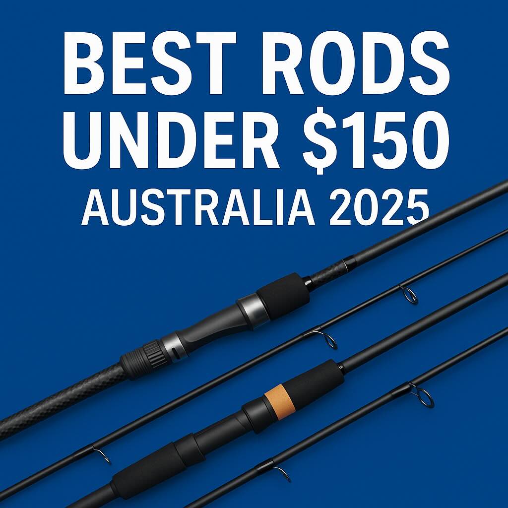 Selection of spinning rods for sale under $150 in Australia