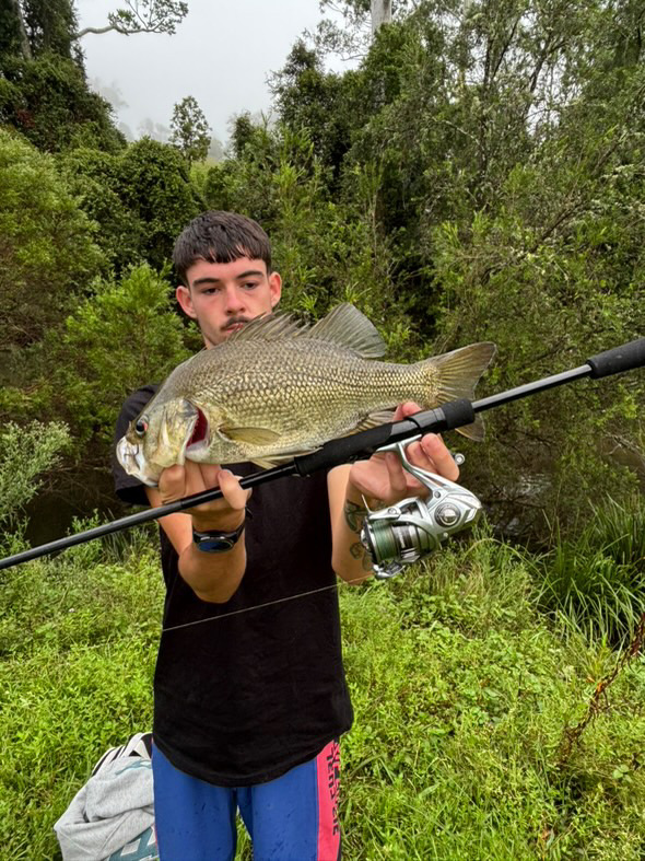 Beginner bass fishing gear setup in Australia